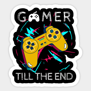 Gamer Till The End Sticker